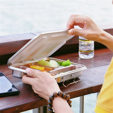 china bento box stainless steel lunch quotes|eco friendly metal lunch box.